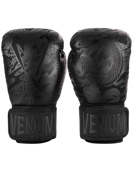 Venum Dragon`s Flight Boxhandschuhe Schwarz